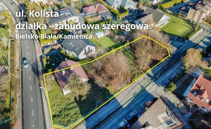 działka na sprzedaż - Bielsko-Biała, Kamienica