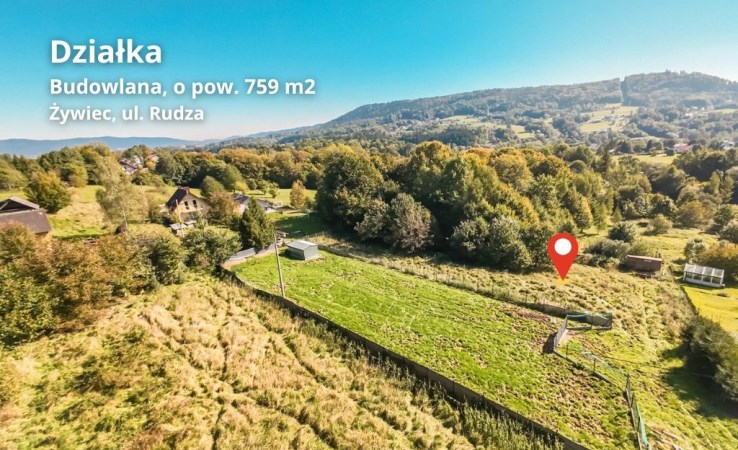 działka na sprzedaż - Żywiec, Rudza