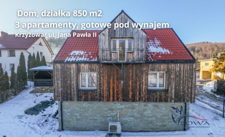 dom na sprzedaż - Jeleśnia, Krzyżowa