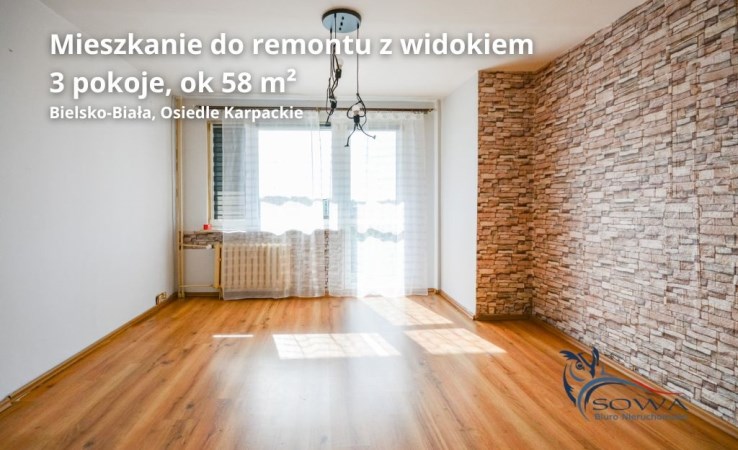mieszkanie na sprzedaż - Bielsko-Biała, Osiedle Karpackie