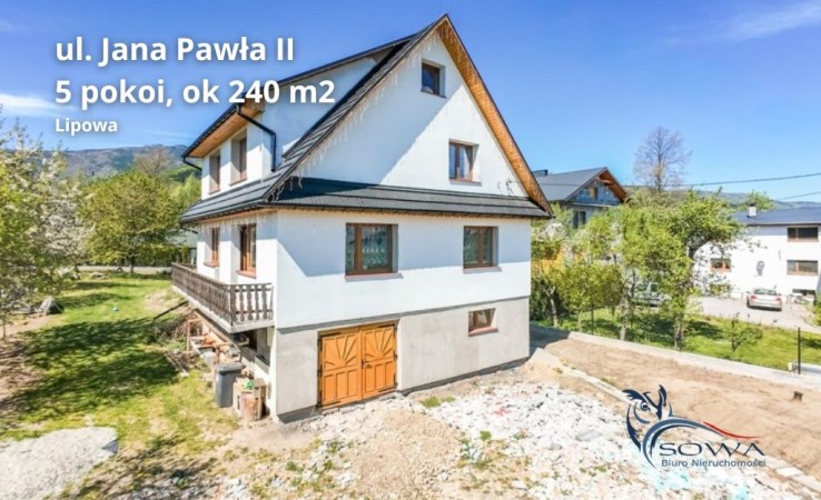 dom na sprzedaż - Lipowa