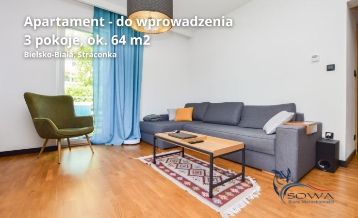 mieszkanie na sprzedaż - Bielsko-Biała, Straconka