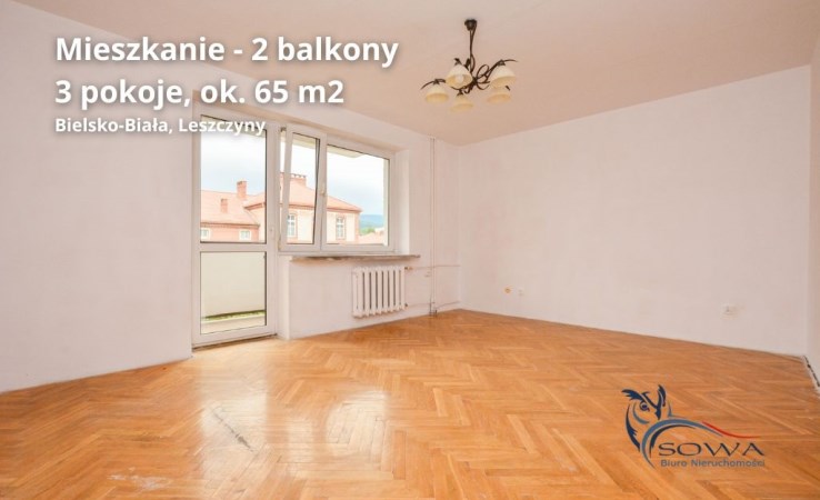 mieszkanie na sprzedaż - Bielsko-Biała, Leszczyny
